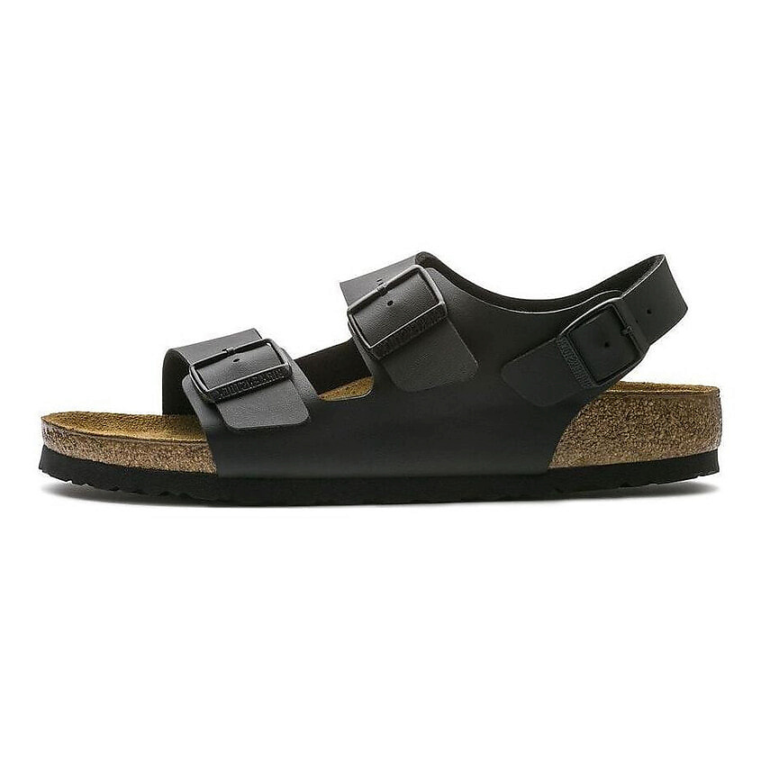 Изображение товара Шлепанцы Birkenstock Milano Birko-Flor Narrow Fit, мужские, черные, EU 36