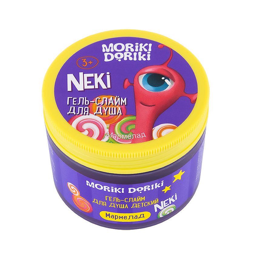 Изображение товара MORIKI DORIKI Гель-слайм для душа детский Мармелад Neki 150 мл