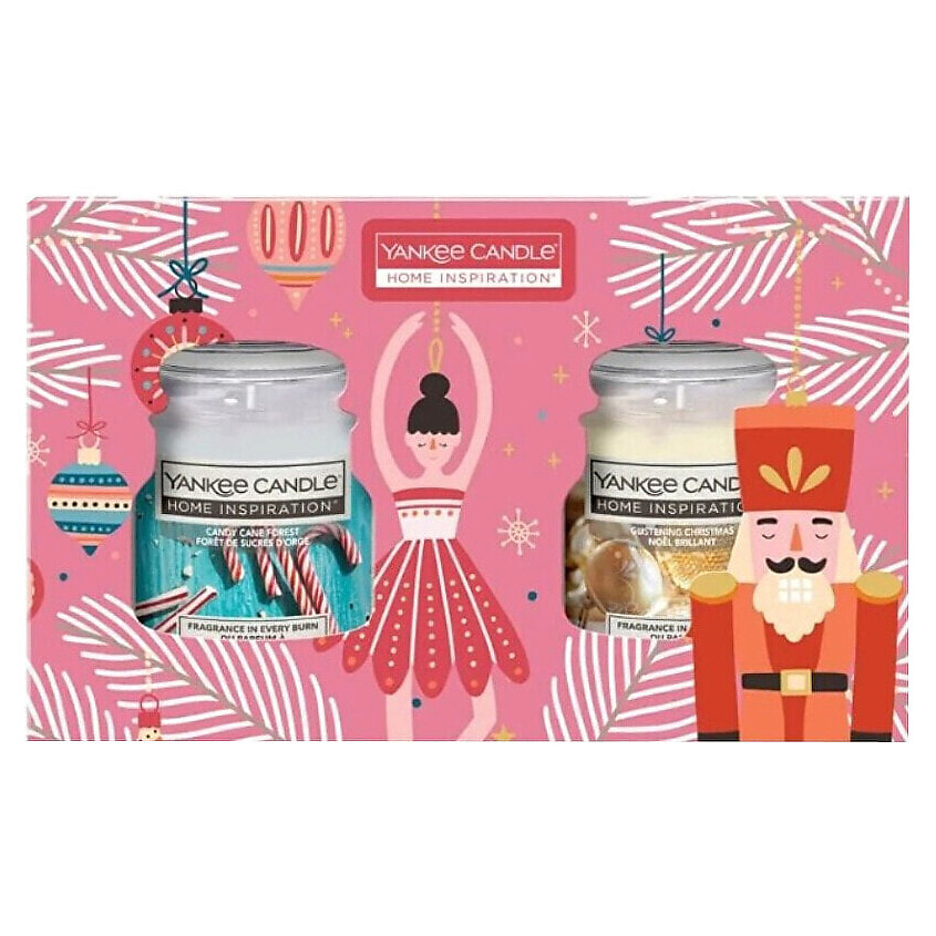 Изображение товара YANKEE CANDLE Набор ароматических свечей Home Inspiration, 2 x 104 г