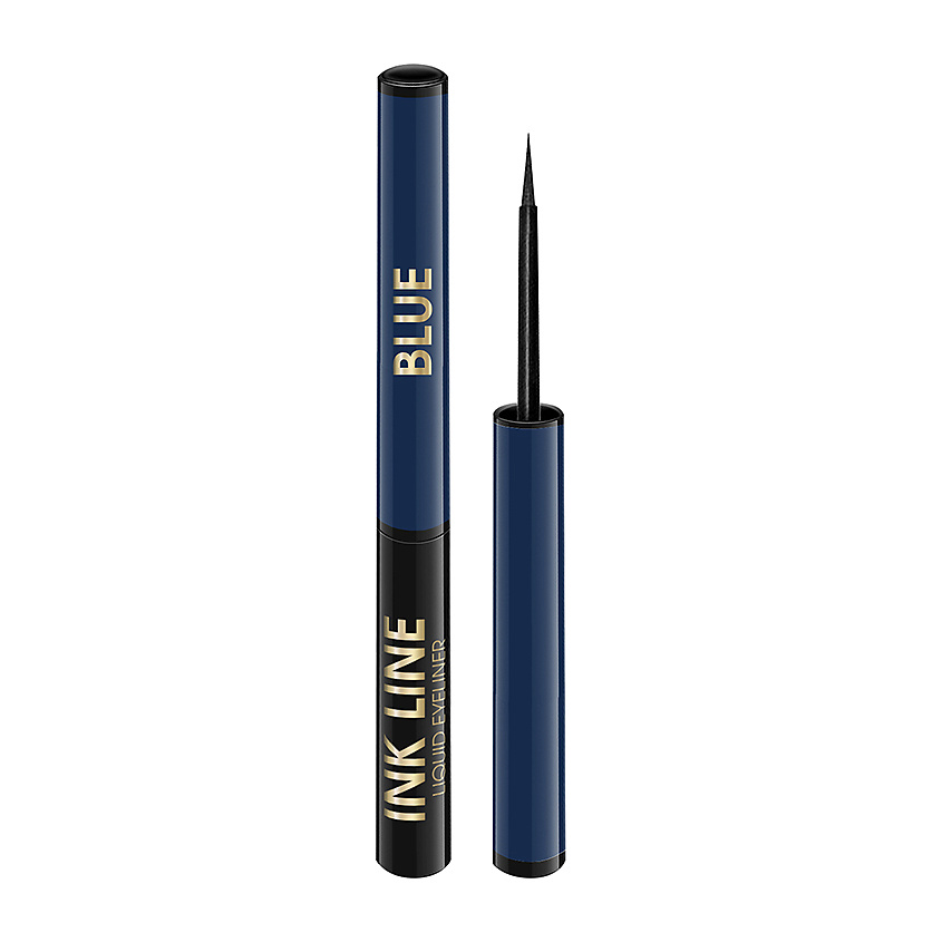 Изображение товара ART-VISAGE Подводка жидкая Ink Line Liquid Eyeliner, Синяя, 3 мл