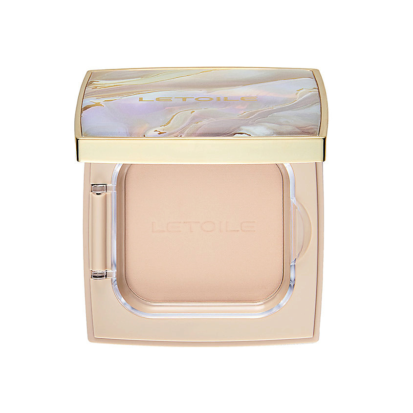 Изображение товара ЛЭТУАЛЬ Пудра матирующая Silk Matte, 002 Warm Beige, 8 г