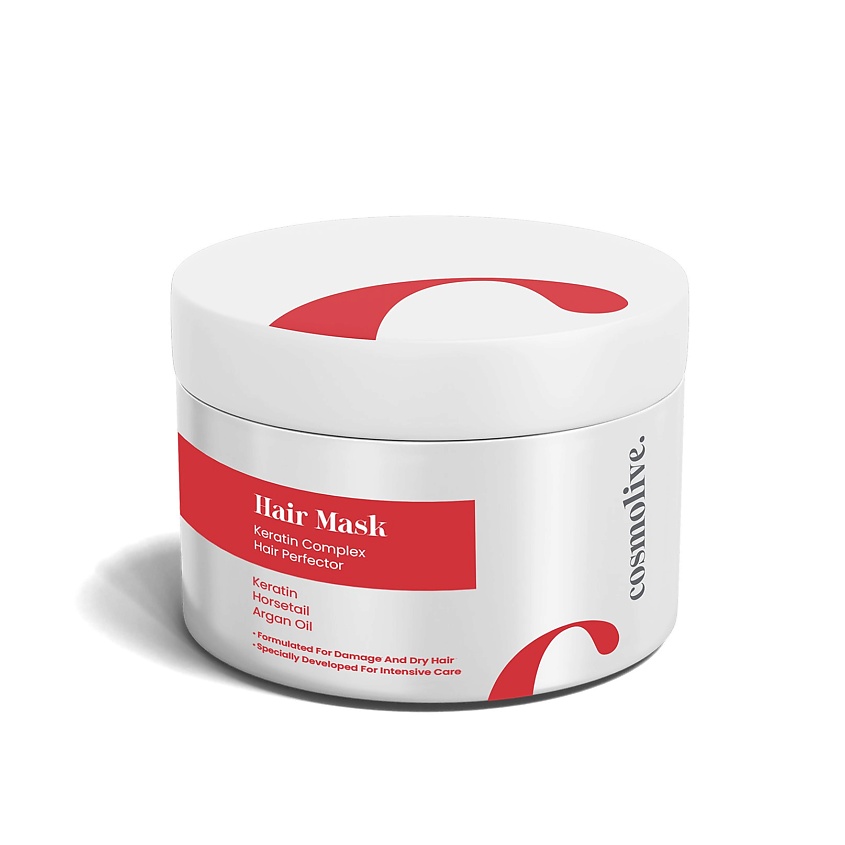 Изображение товара COSMOLIVE Маска для волос с кератиновым комплексом, 1 шт.