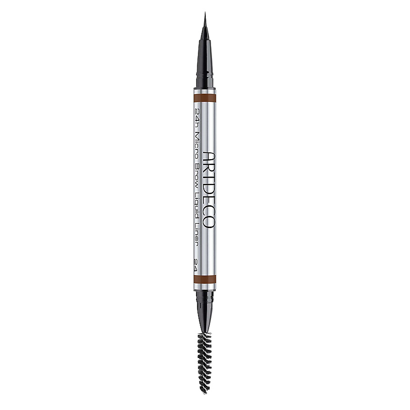 Изображение товара ARTDECO Подводка для бровей Micro Brow Liquid Liner, № 24 Medium Brown 0,3 мл