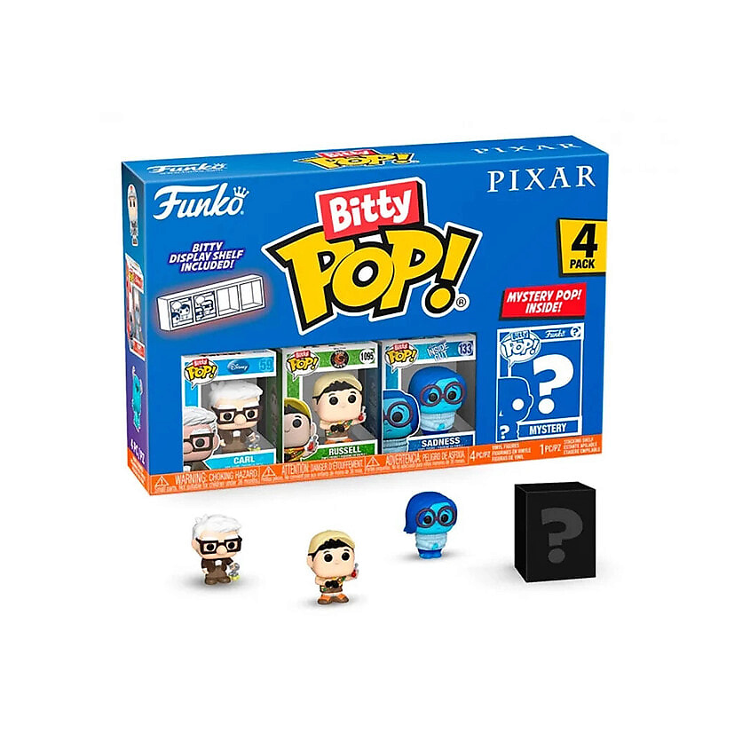 Изображение товара Фигурки FUNKO Disney Pixar Pack Series 3, 4 шт. миниатюры для коллекции и подарка