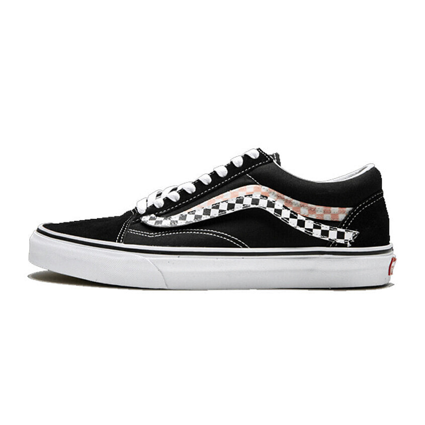 Изображение товара VANS Old Skool Sidestripe Black кроссовки мужские стильные из холста EU размеры