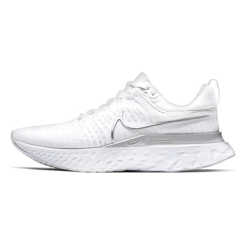 Изображение товара Женские кроссовки Nike React Infinity Run Flyknit 2 White Metallic Silver