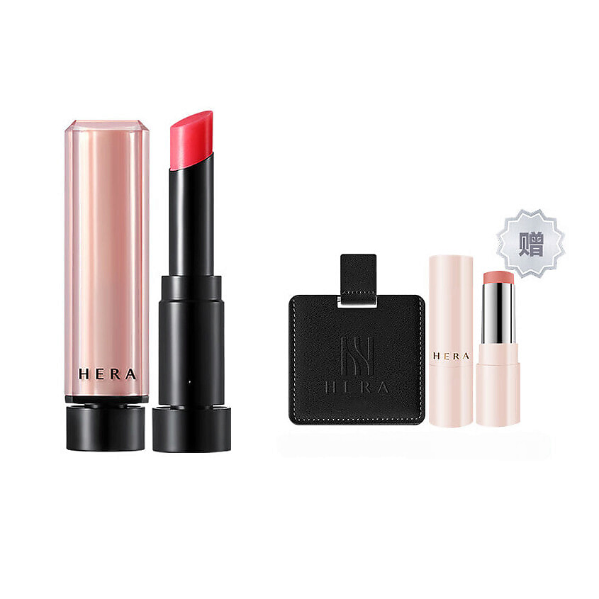 Изображение товара HERA Набор: Rouge Holic Seductive Nude + Бальзам + Зеркало, № 356
