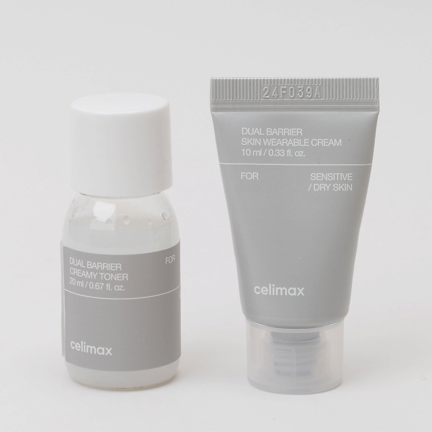 Изображение товара CELIMAX Travel набор увлажняющих барьерных средств Dual Barrier Trial Kit, 20мл + 10 мл