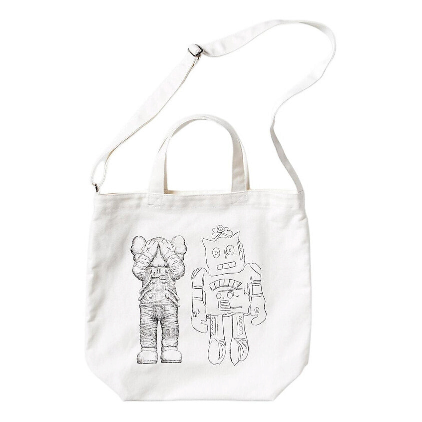 Изображение товара UNIQLO Сумка Cotton Tote Bag Shopping Bag Handbag Regular Unisex White, Мультиколор