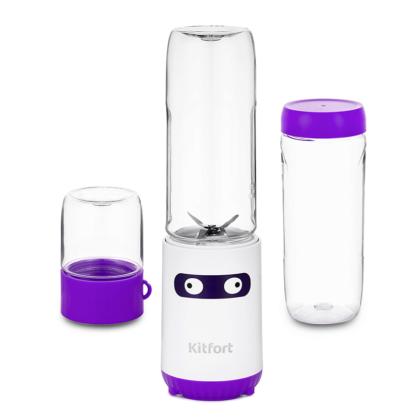 Изображение товара KITFORT KT-3033-1 Shake & Take 2 в 1 — блендер и кофемолка
