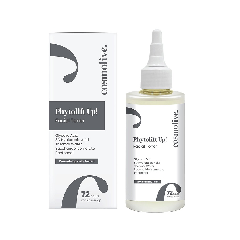 Изображение товара COSMOLIVE Тоник для лица для всех типов кожи, 1 шт.