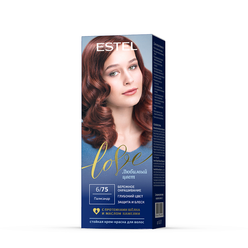 Изображение товара ESTEL PROFESSIONAL Стойкая крем-краска Love тон 6/75 Палисандр 115 мл