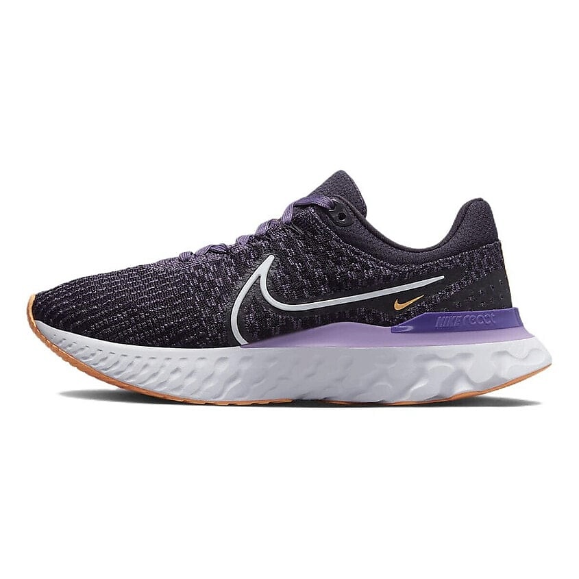 Изображение товара Nike React Infinity Run Flyknit 3 Cave Purple Orange женские кроссовки для бега
