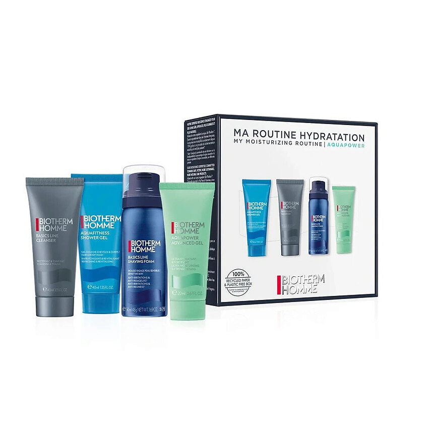 Изображение товара BIOTHERM Набор Homme Aquapower My Moisturizing Routine, 4 шт.