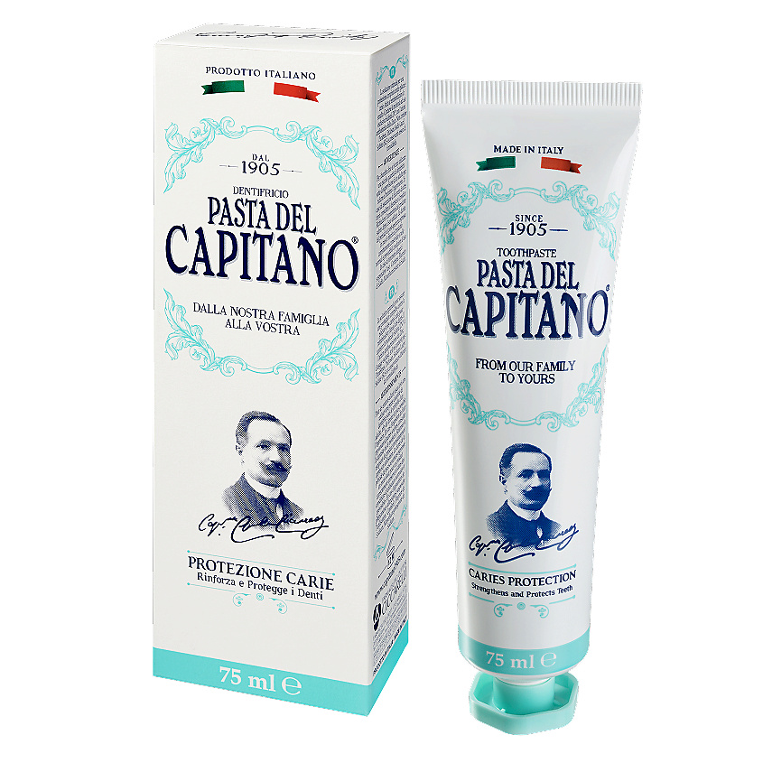Изображение товара PASTA DEL CAPITANO Зубная паста защитная Caries Protection, 75 мл