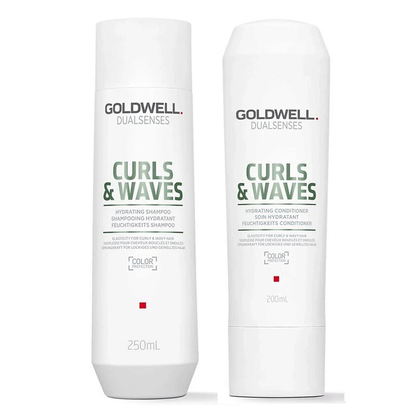 Изображение товара GOLDWELL Dualsenses Curls & Waves набор шампунь и кондиционер для вьющихся волос