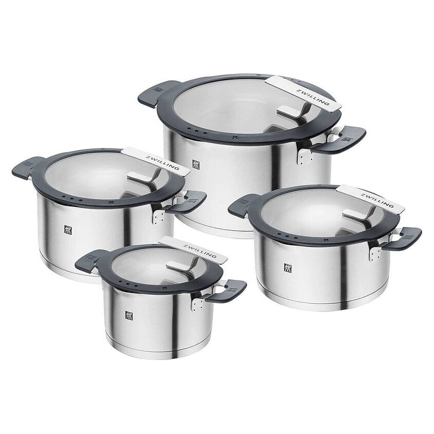 Изображение товара Набор кастрюль Zwilling Simplify из 4 предметов из нержавеющей стали