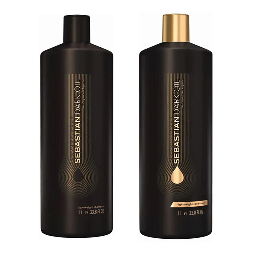 Изображение товара SEBASTIAN PROFESSIONAL Набор Dark Oil Bundle XL: шампунь + кондиционер, 1000 мл + 1000 мл