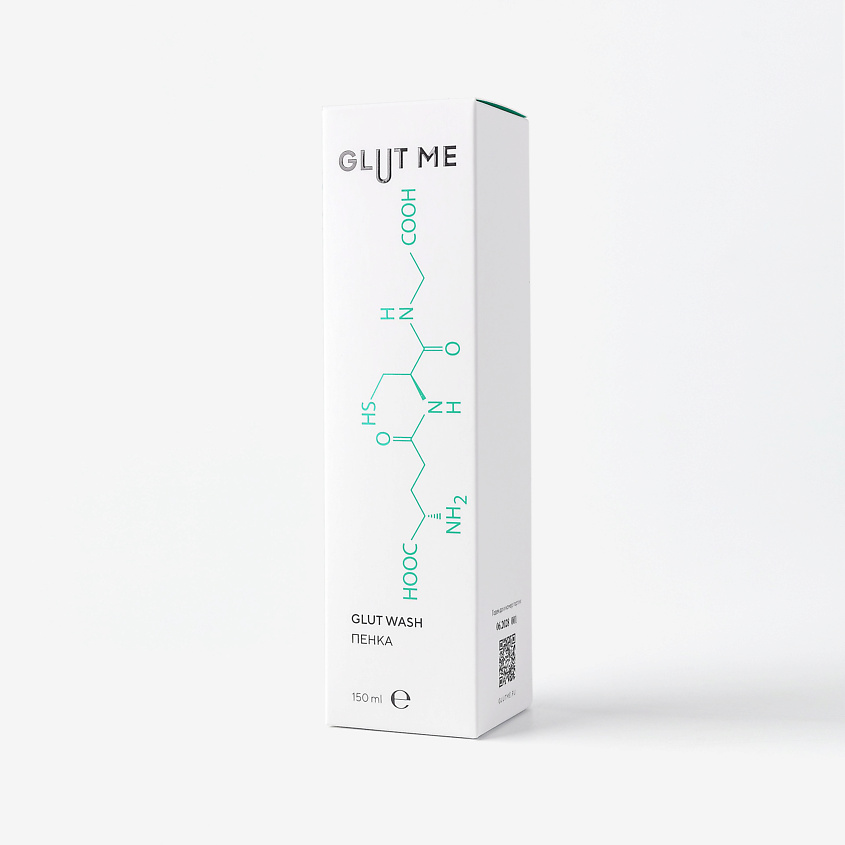 Изображение товара GLUT ME Пенка для умывания лица с Глутатионом и Пептидами, 1 шт., 150 мл