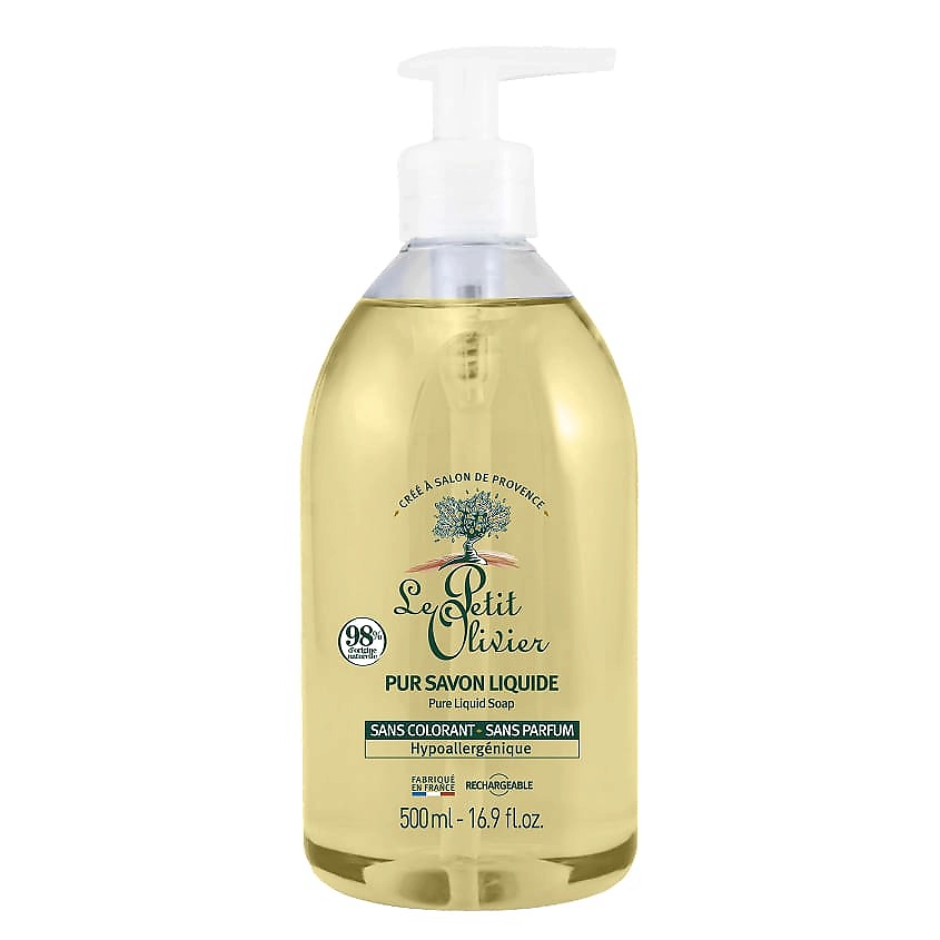 Изображение товара Гипоаллергенное жидкое мыло Le Petit Olivier 500 мл для деликатного ухода