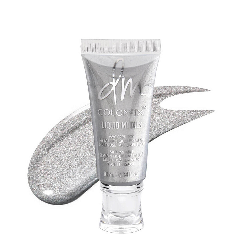 Изображение товара Дамесса Майрикс жидкие тени-пигменты Colorfix Liquid Metals Platinum