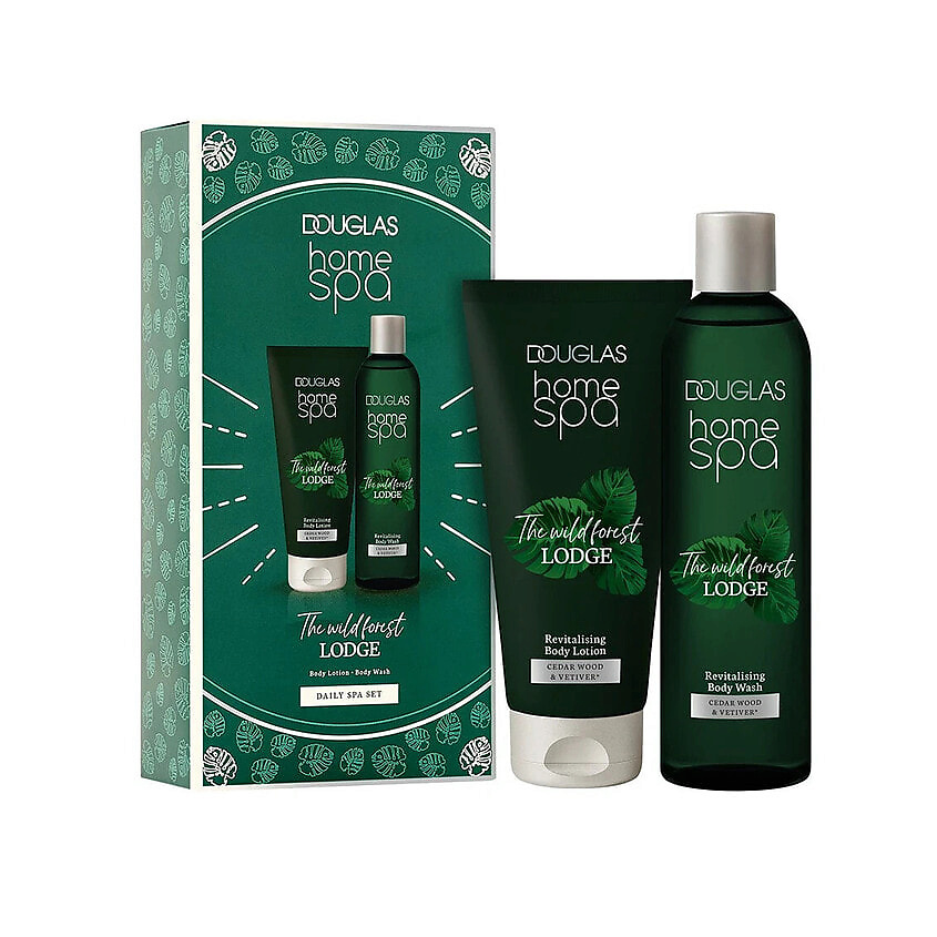 Изображение товара DOUGLAS Набор Home Spa – The Wild Forest Lodge Daily Spa Set, 200 мл + 300 мл