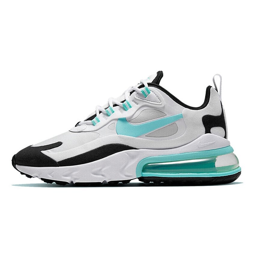 Изображение товара NIKE Кроссовки Air Max 270 React Photon Dust Aurora Green Black, 36.0