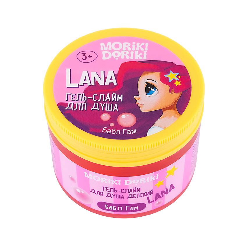 Изображение товара MORIKI DORIKI Гель-слайм для душа детский Бабл Гам Lana, 150 мл