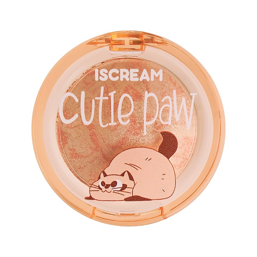 Изображение товара ISCREAM Хайлайтер для лица CUTIE PAW, тон 4