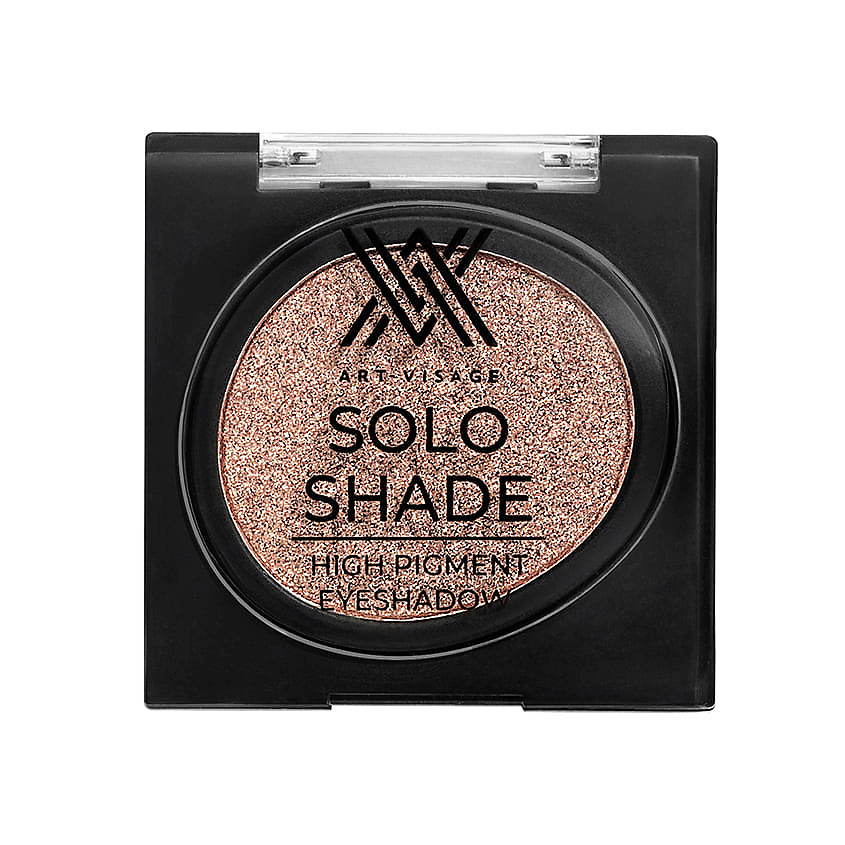 Изображение товара ART-VISAGE Тени для век высокопигментированные Solo Shade Eyeshadow, 53 Карамельный, 1,7 г