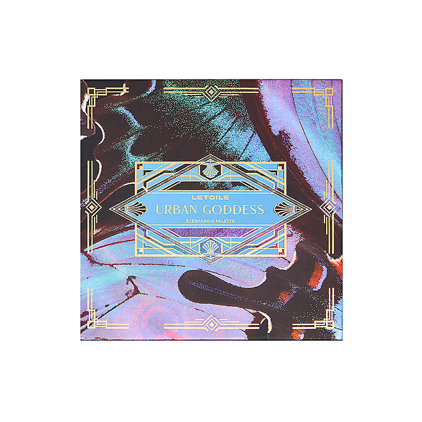 Изображение товара ЛЭТУАЛЬ Палетка теней для век Urban Goddess Eyeshadow Palette, 26 г