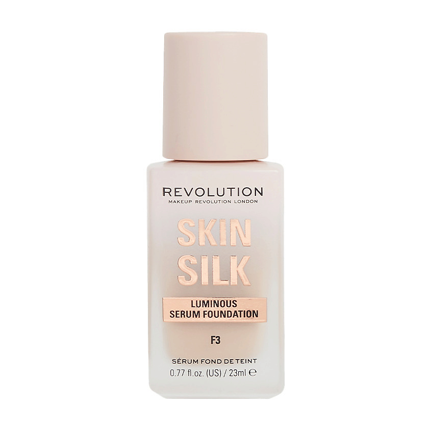 Изображение товара Тональная основа MAKEUP REVOLUTION Skin Silk Luminous Serum Foundation F3