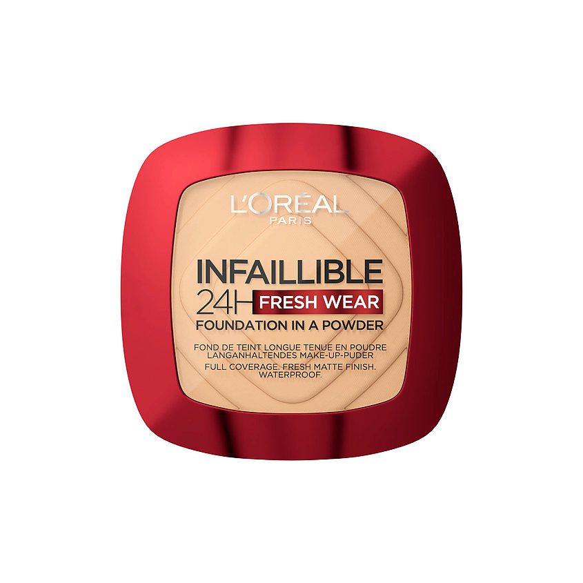 Изображение товара L'ORÉAL PARIS Компактная пудра Infaillible 24H Fresh Wear № 140 9 г
