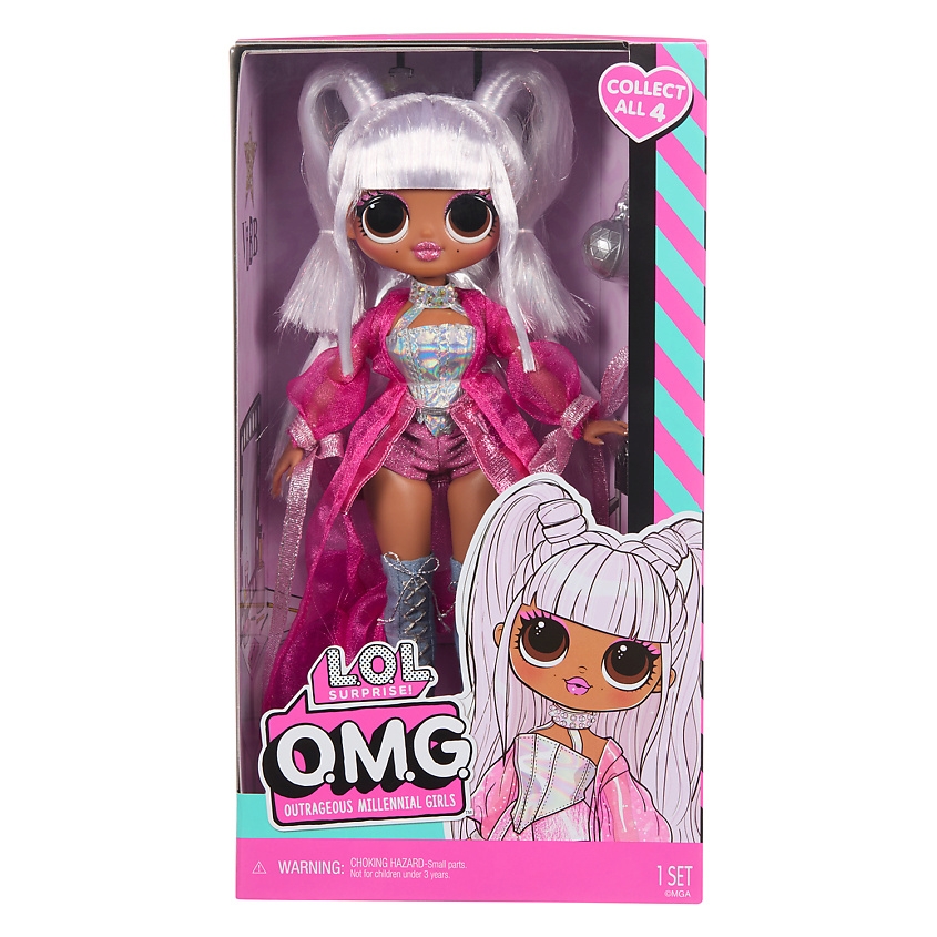 Изображение товара LOL SURPRISE Кукла ОМГ Серия 10 Китти К с аксессуарами модные куклы для девочек