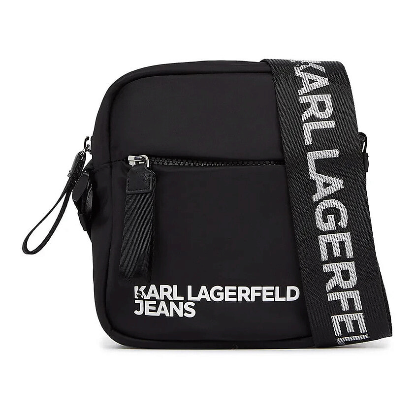 Изображение товара KARL LAGERFELD Сумка кросс-боди 'Metallic Chain', Серый