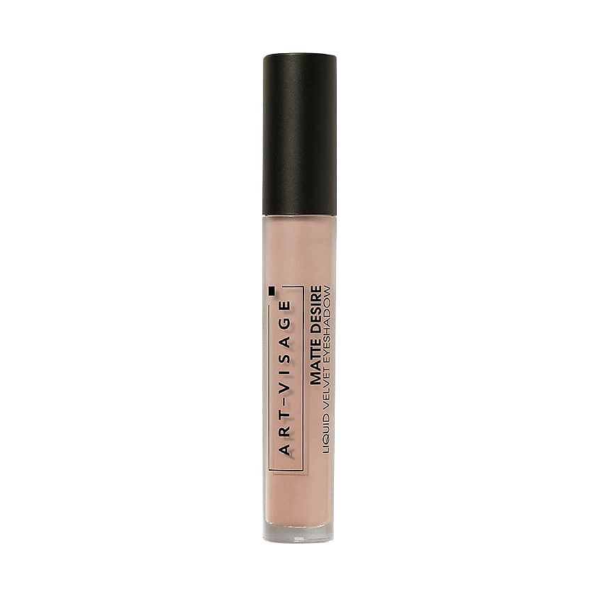 Изображение товара ART-VISAGE Тени для век жидкие матовые Matte Desire Liquid Velvet Eyeshadow, 02 Миндаль, 4,3 мл