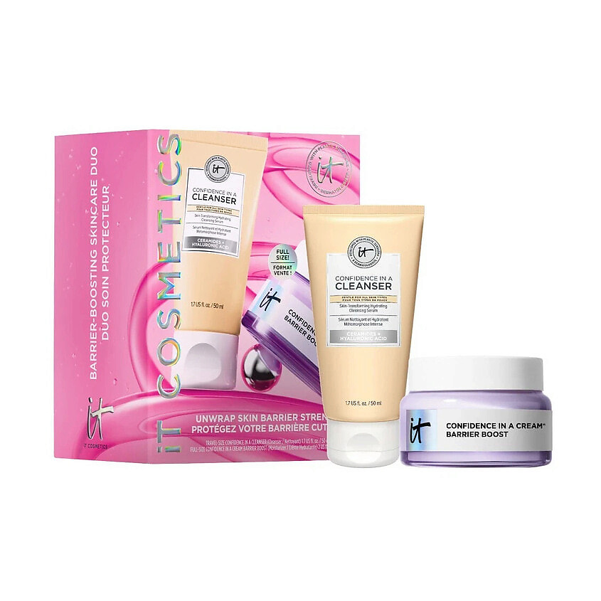 Изображение товара IT COSMETICS Набор для ухода за кожей Unwrap Skin Barrier Strength 2 шт