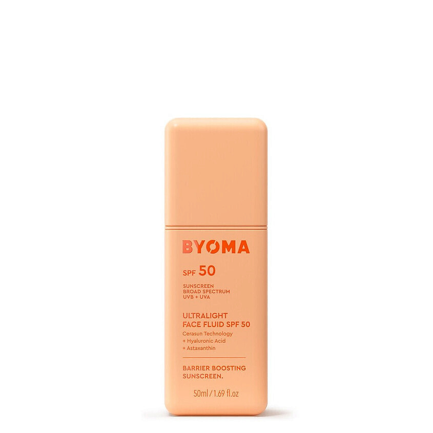 Изображение товара BYOMA Ультралёгкий флюид для лица SPF 50 50 мл защитное средство для всех типов кожи