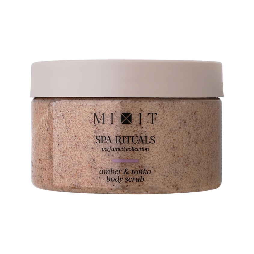 Изображение товара MIXIT Скраб для тела SPA RITUALS сахарно-солевой с ароматом амбры и бобов тонка, 300 г