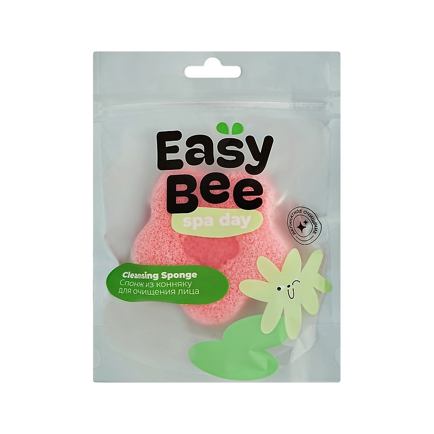 Изображение товара EASYBEE Спонж из конняку SPA DAY, цветок
