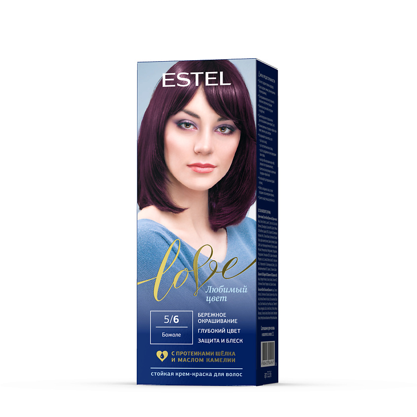 Изображение товара ESTEL PROFESSIONAL Краска для волос LOVE стойкая 5/6 Божоле 115 мл