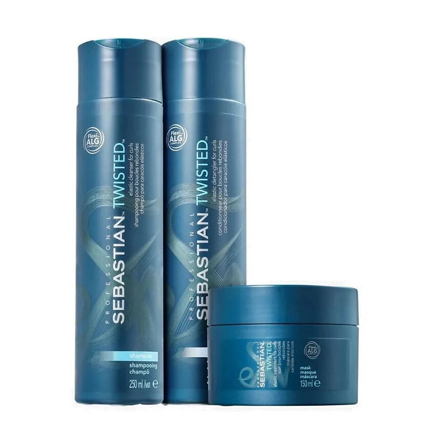 Изображение товара Набор ухода за кудрявыми волосами Sebastian Professional Twisted Elastic 3 шт