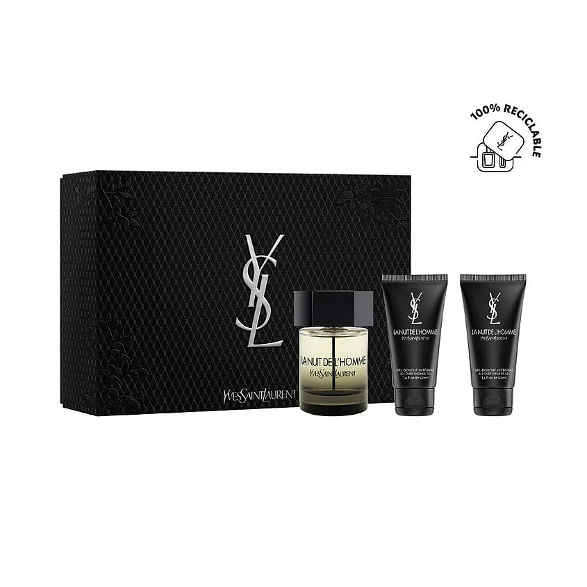 Изображение товара YVES SAINT LAURENT Набор La Nuit de l'Homme: Туалетная вода + Гели для душа, 100 мл + 2 x 50 мл