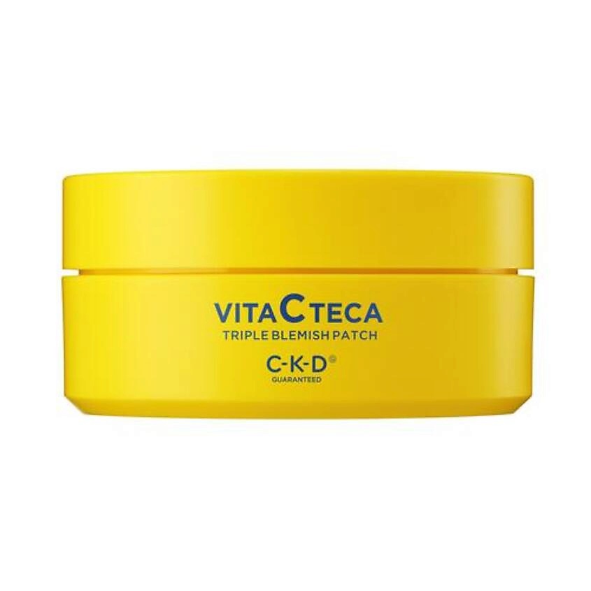 Изображение товара C-K-D GUARANTEED Патчи выравнивающие с витамином С - Vita C teca triple blemish patch, 1 шт.