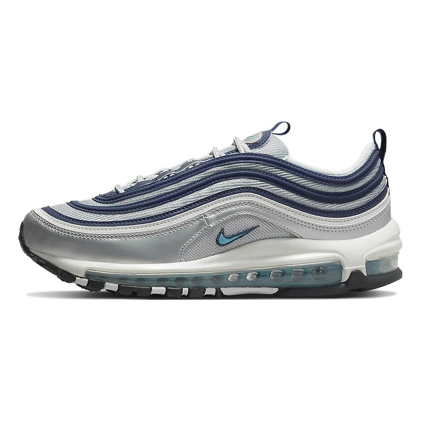 Изображение товара NIKE Кроссовки Air Max 97 Metallic Silver Chlorine Blue, 39.0