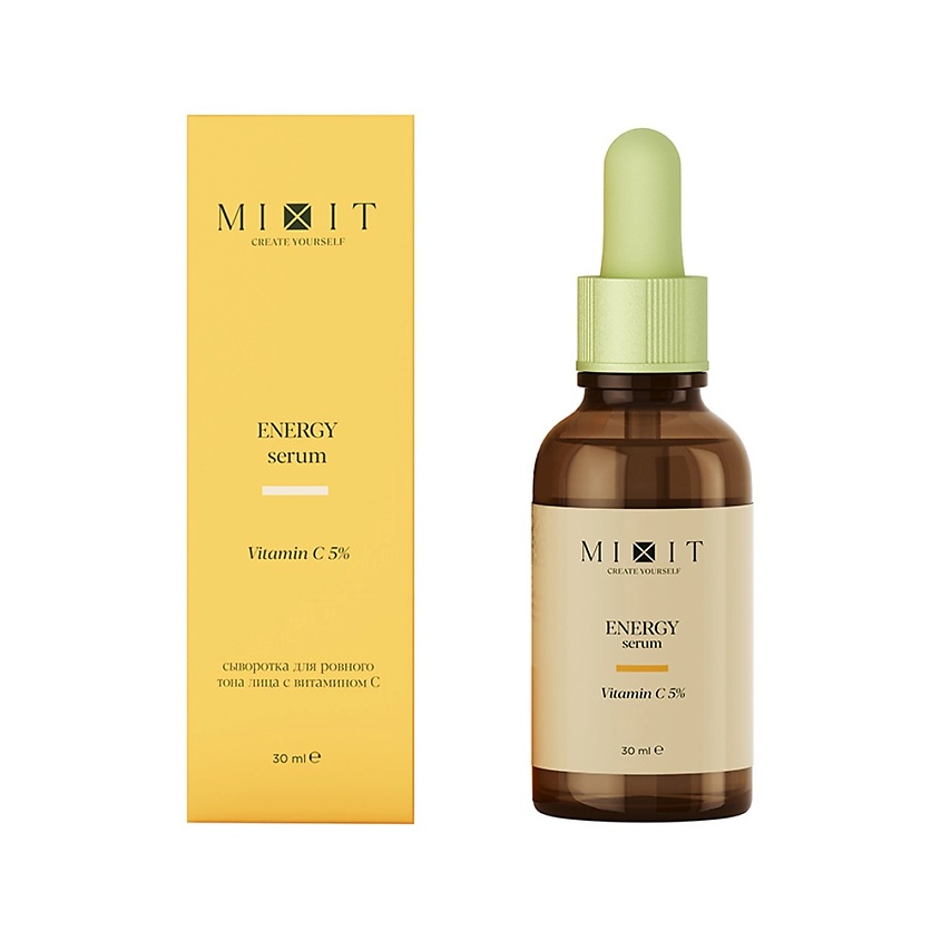 Изображение товара MIXIT Сыворотка для лица SKIN CHEMISTRY с витамином С (тонизирующая), 30 мл