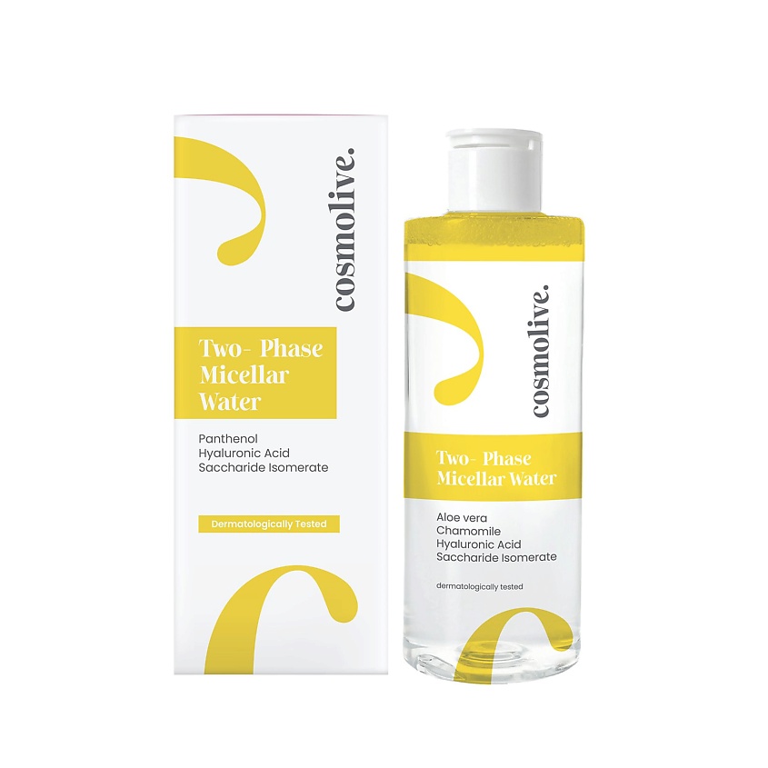 Изображение товара COSMOLIVE Мицеллярная вода двухфазная, 1 шт.