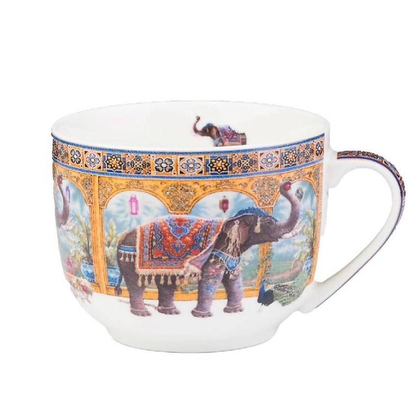 Изображение товара Чашка бульонная Марракеш 550 мл из костяного фарфора GIFT'N'HOME