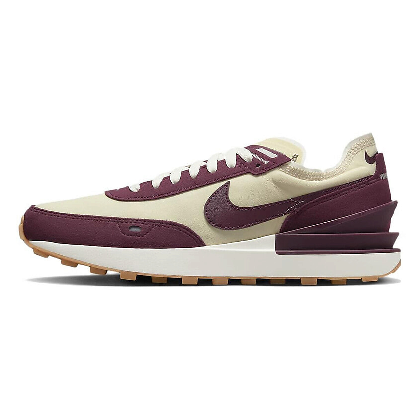 Изображение товара Nike Waffle One Se Coconut Milk Night Maroon мужские кроссовки стильные и комфортные