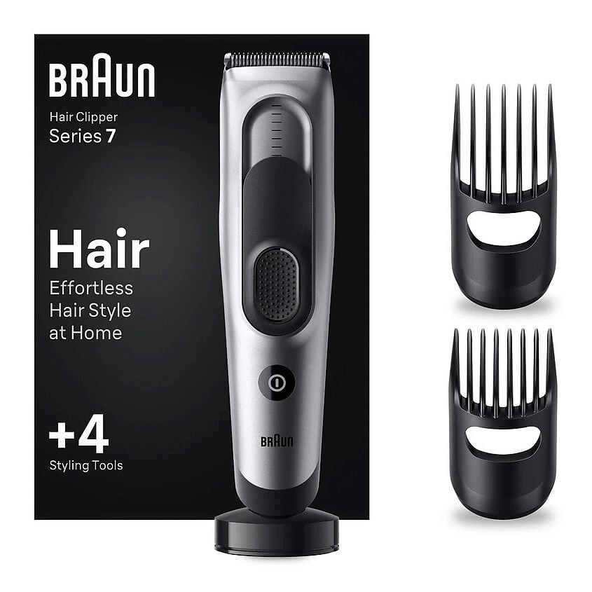 Изображение товара BRAUN Машинка для стрижки волос Series 7 HC7390, Серый